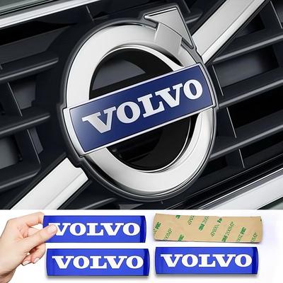 Metal Car Front Grille Emblem Logo Steering Wheel Airbags Badge Stickers For XC90 V90 V60 XC60 V40 S80 S60 S90 C40 XC40