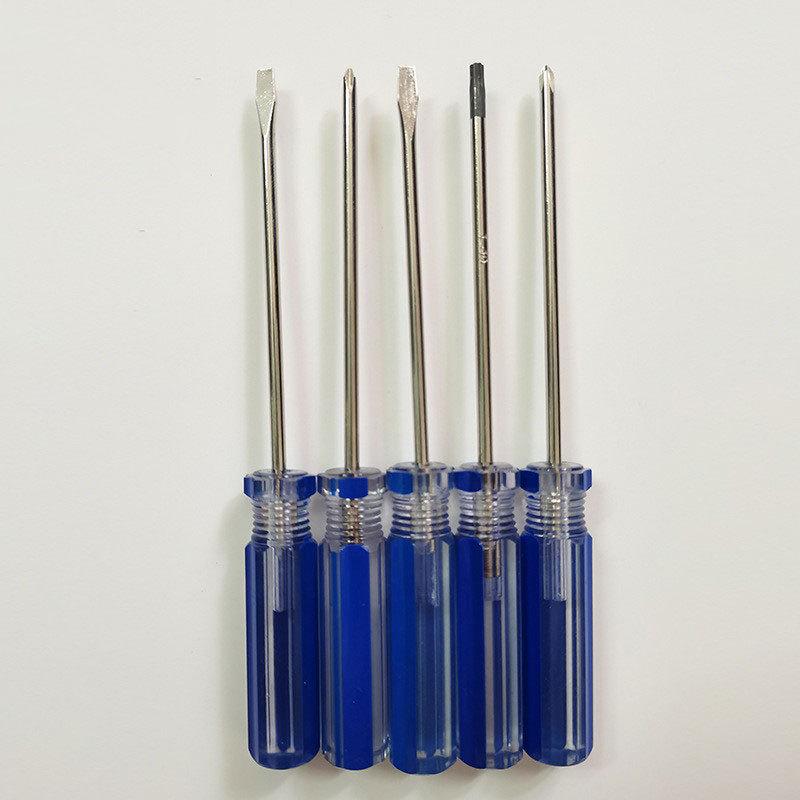 Game Console Manual Screwdriver Set: 3.0MM Phillips, Slot, T8 T9 T10 Hexagon, Plum Blossom, T-Type with Hole