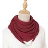 Spring and Autumn Fashion Explosion 71 Square Scarf Magnetic Buckle Scarf Silk Scarf Women's Neckband Neck Headband Scarf