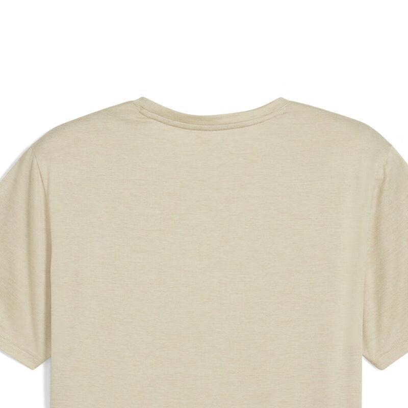 Puma Ss25 Brand Logo Round Neck Drop Shoulder Short Sleeve T-Shirt Men Tops Beige 527343-68