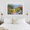 New 5D DIY Diamond Painting Spring Landscape Diamond Embroidery Cross Stitch Full Round Drill Home Decor Manual Art Gift