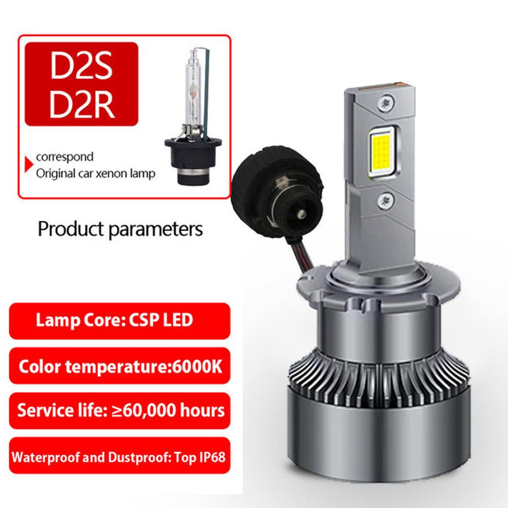 D Series D1S D3S Led Headlight Bulbs 12V 24V Canbus No Error D4S D5S D2S Led Lights D4R D2R Car Lamp Auto Lights 6500K 12V 24V