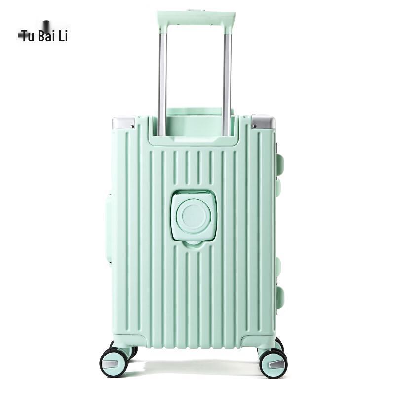 TOBERLIR Aluminum Frame Spinner Hardshell Luggage