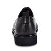 British Retro Men's Handmade Leather Shoes with Distressed Big Toe Cap and Thick Sole