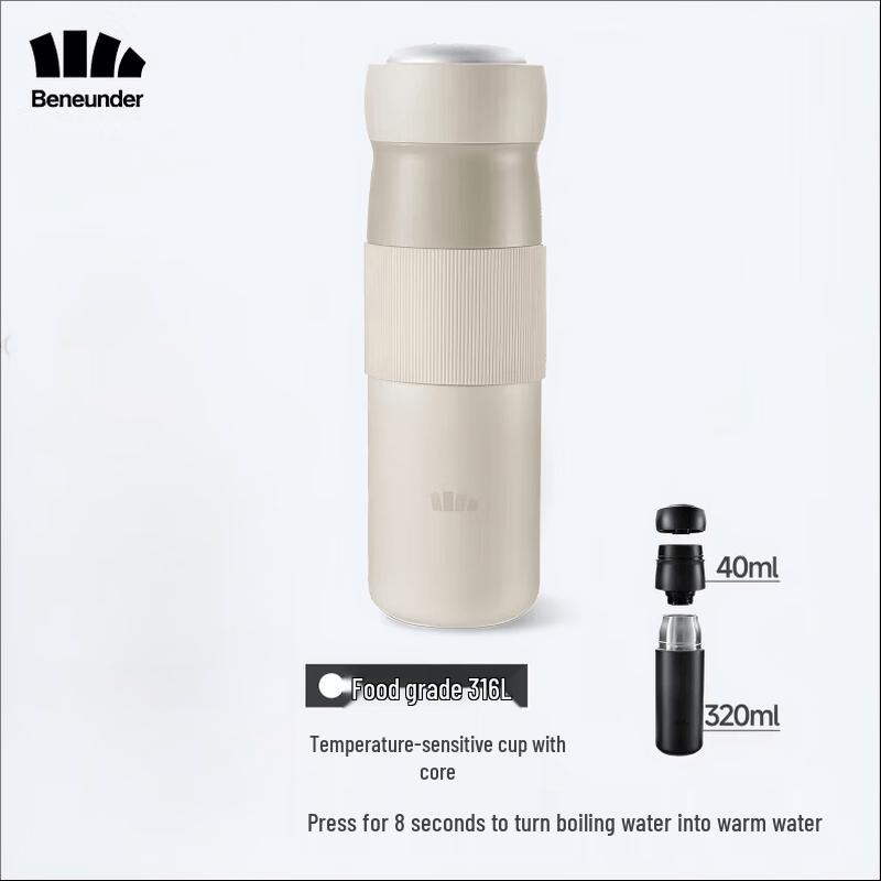 Beneunder LC002 Stainless Steel Insulated Coffee Water Bottle