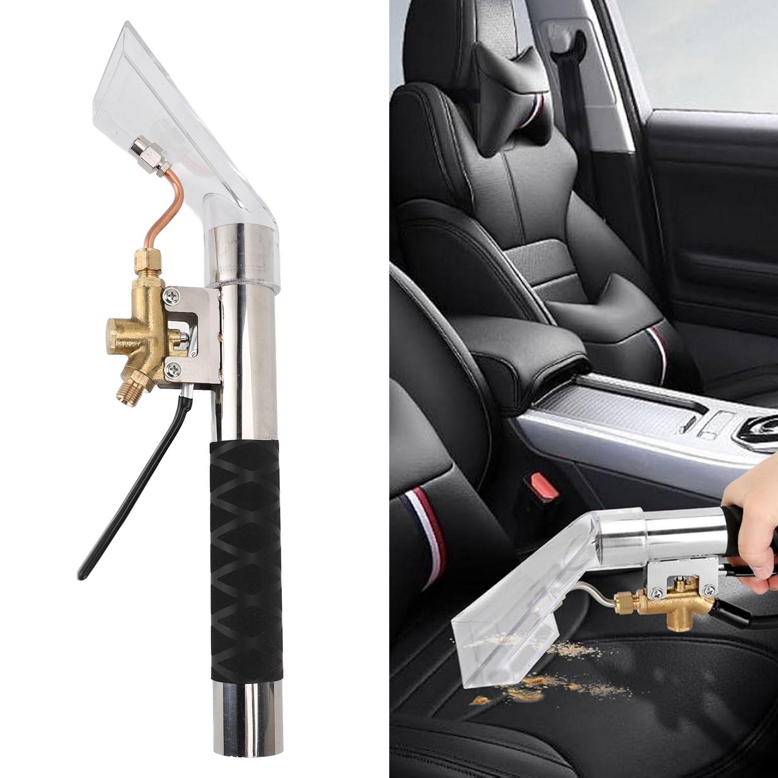 Carpet Extractor Vacuum Head Dust Odor Removal Brass Valve Clear Carpet Extractor Wand for Mytee Stainless steel + brass
