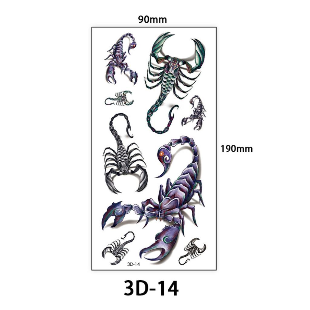 Fashionable Colorful 3D Waterproof Stickers