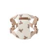 Dog Harness for Small and Medium Dogs Adjustable Easy To Put On and Take Off with One For Outings Monchéri [Bear Harness] (S/Ivory) Size, Touch, Dogs,