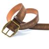 American Retro Engraved Pattern Decorative Belt Ethnic Style With Jeans Belt High-End Brown