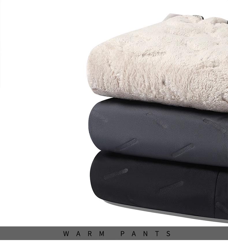 Men's Winter 2025 Velvet Warm Pants - Super Thick Lambskin for Extreme Cold, Minus 40 Degrees.