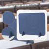 Acoustic Desk Divider Partition Noise Reducing Privacy Panel,Stand Up Sound Proof Pad for