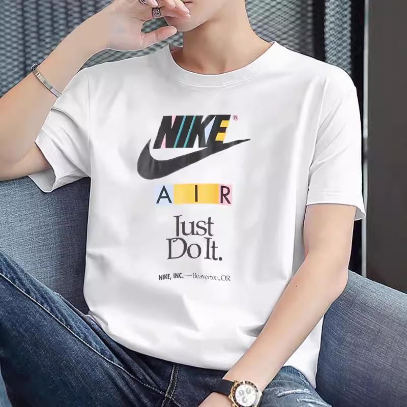 New Nike T Shirts Men White FB9779-030