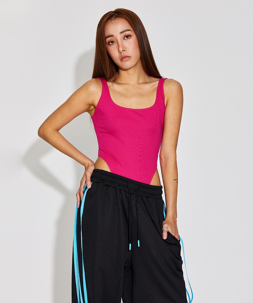 TOPGIRL Everyday Scoop Back Tank Bodysuit_T216Bs307