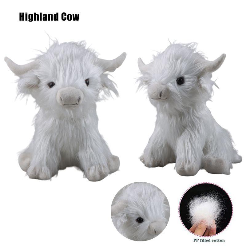 Entzückendes 9,4 Zoll schottisches Hochlandrind Plüschtier Geschenk für Kinder