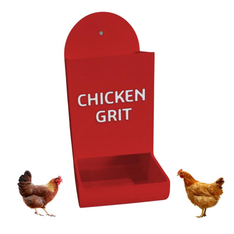 Mangiatoia per Polli con Guscio d'Ostrica e Grit Appesa Mangiatoia a Trogo per Polli Mangiatoie Versatili con Guscio d'Ostrica per Polli Gravità Pollame