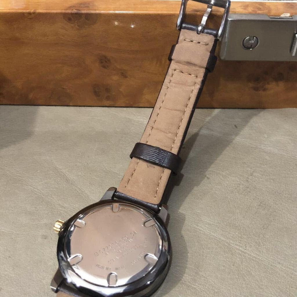 Used [Immediate decision/Free shipping] ORIENT QUARTZ C7706F-50 150M waterproof Orient quartz men's watch Used watch Many brand watches listed