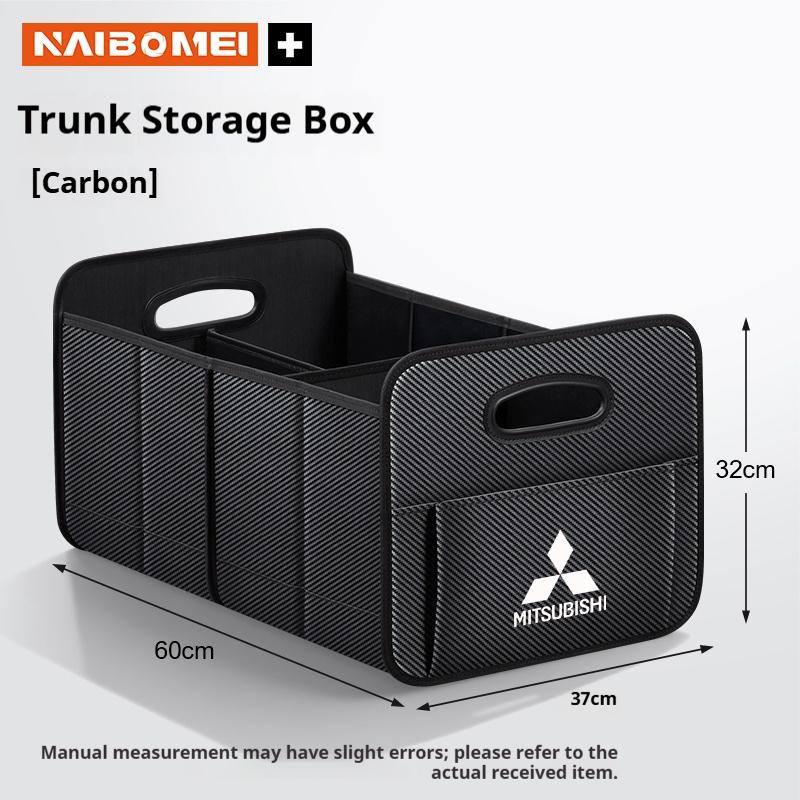 Opvouwbare Grote Capaciteit Opbergbox voor Kofferbak van Auto Voor Mitsubishi Outlander Pajero Asx Lancer EX Evolution X L200 Ralliart Triton