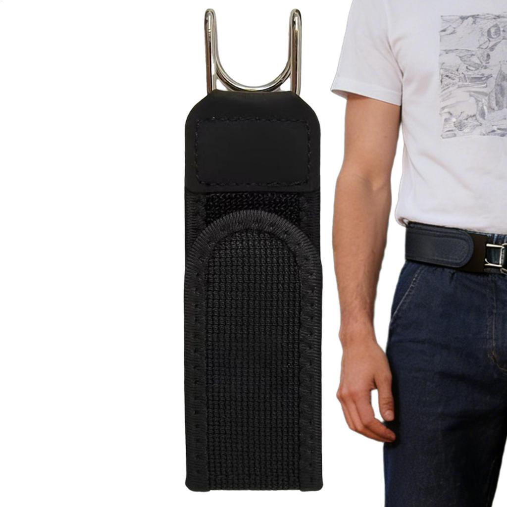 Gancio per Cintura Senza Fibbia Gancio Metallico Regolabile Cintura Elastica Unisex Chiusura Invisibile per Cintura in Velcro Senza Fibbia Per Lavoro all'Aperto