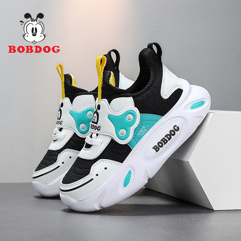 Babu Bean Klasskamrat Flickor Sneakers 2025 Ny Höst och Vinter Läder Vattentäta Barns Fritids Löparskor Flickor