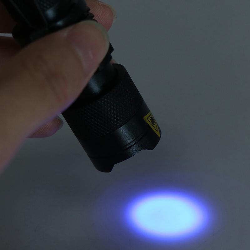 Ultra Violet Led Flashlight Light 365 Nm Inspection Lamp Torch