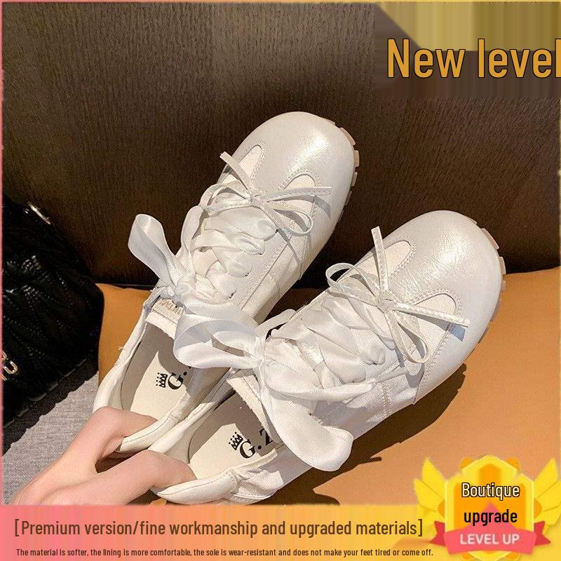 UNIITY Women's German Training Shoes - Spring 2025 Korean-Style Bow Flats