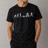 Triathlon Evolution Shirt Men, Swim Bike Run T-Shirt, Triathlete Gift, Marathon Runner Tee, Fitness Evolution Shirt, Running Shirt