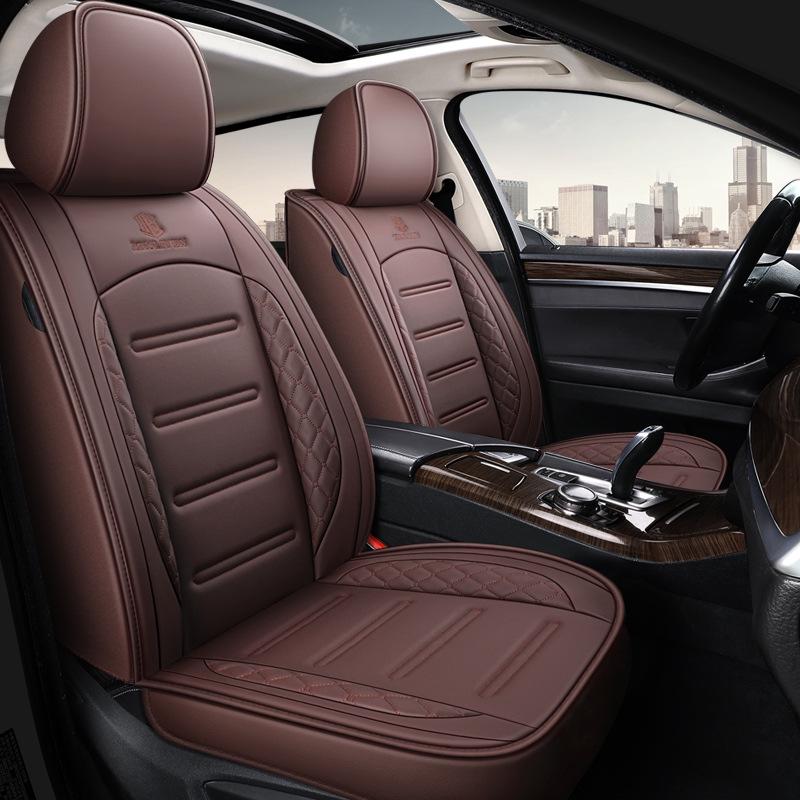 All-Season Universal Leather Car Seat Cushion Cover