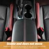 2PCS Leather Car Seat Gap Filler, Vehicle Crevice Plug Fill The Gap Between Seat & Console Stop Things From Dropping, Automotive Drop Blocker Catcher