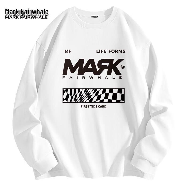 Mark Fairwhale Men s 340G Heavy Cotton Long Sleeve T-Shirt 4XL