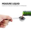 12pcs Stainless steel measuring cup and spoon set, with 1 level measuring tool set, used for cooking and baking dry liquid ingre