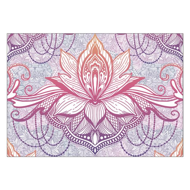 Entrance Door Bohemian Mandala Pattern Carpet Non -Slip Bath Mat Soft Living Room Bedroom Decorative Carpet Mat For Children