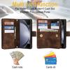 Applicable to Samsung Galaxy Z Fold 6Dreamy Texture Nine-Card Wallet Fold5Card slot flip leather case