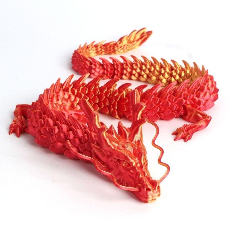 Full Body Joints Rotatable Articulated Dragon Chinese Dragon Ornaments  Home Ornaments