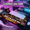 Özel İsimli Kişiselleştirilmiş Five Nights at Freddy's Desenli Mouse Pad, Dizüstü Bilgisayar Masa Matı, Ev için Dekoratif Masa Matı Klavye Altlığı Hediye