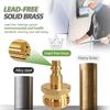 Lead-Free RV Blowout Plug For Winterization With Quick Connect – Prevents Pipe Freezing And Bursting, 1 Pack