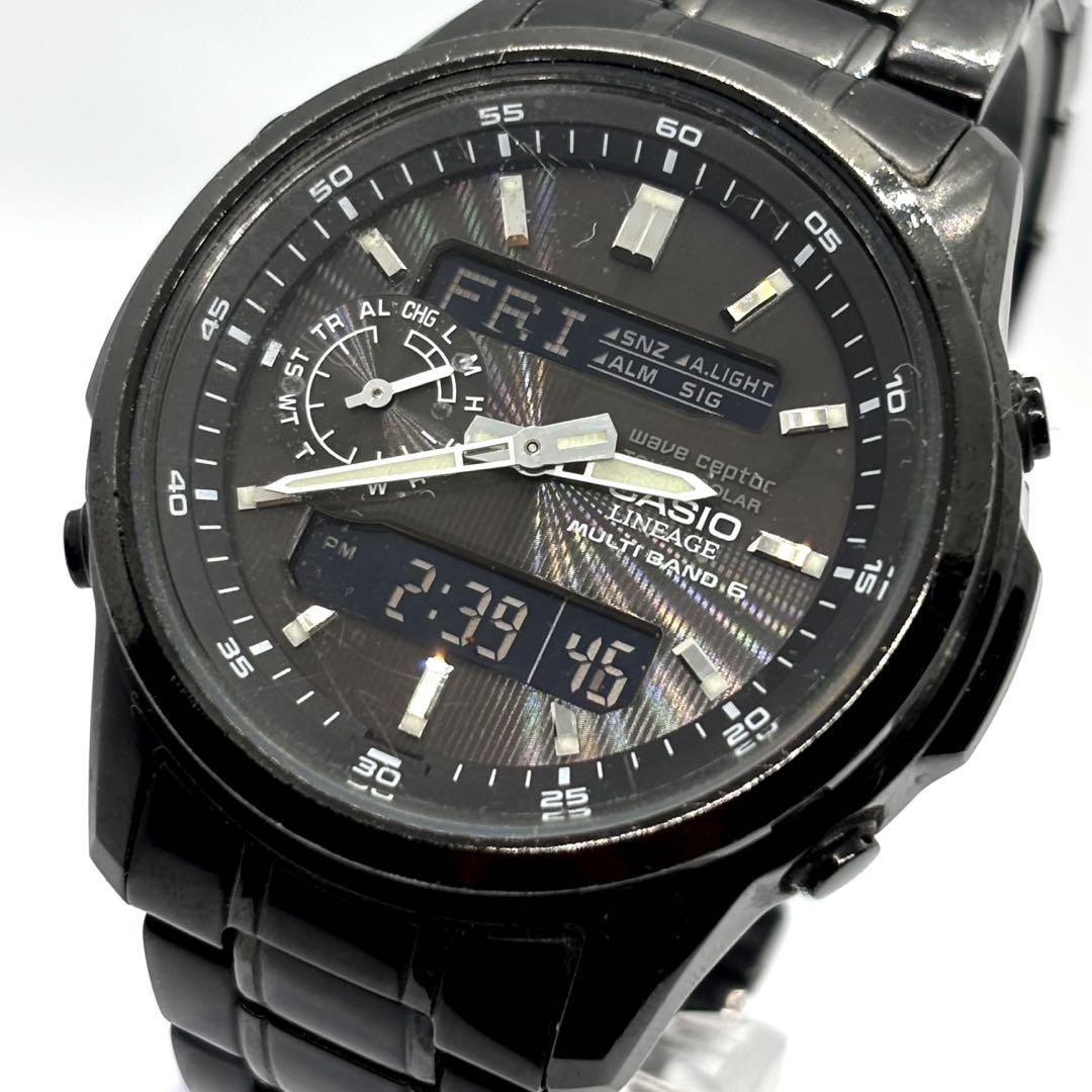 

[Б/У] Casio Lineage Радиоуправляемые Солнечные Часы LCW-M300 Мужские Черные
