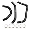 Silicone Radiator coolant Hose kit For Kawasaki ZX4R ZX-4RR 2023-2024 Black
