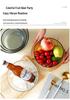 Nordic Heat-Resistant Glass Bowl - Creative Round Salad & Fruit Serving Dish