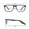 RAYBLOC UV Protection Glasses Blue Cut Blocking Harmful Rays Glasses for Men & Women Zero Power Computer Specs Eye Protection Lightweight Frame W
