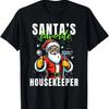 Cleaning Staff Christmas, Santa Clause Favorite Housekeeper T-Shirt