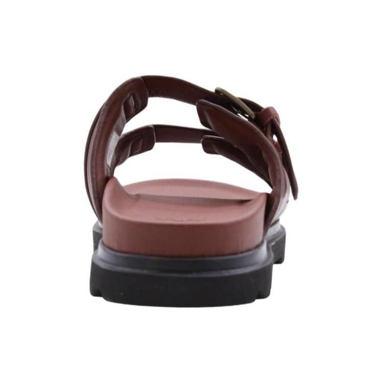 UGG Capitola Buckle Slide Sandal Cognac 1153102-COG