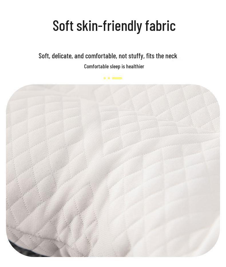 Orthopädisches Nackenschutzkissen - Nicht kollabierend, Gestrickter Feder samt Kern