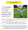 1" 360° Zinc Alloy Rotary Sprinkler for Irrigation in Lawns, Farmlands, and Gardens