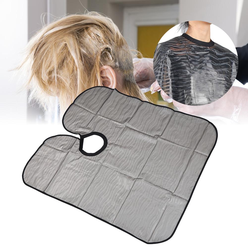 Waterproof Hair Salon Hair Dyeing Haircut Shawl Cape Hairdressing Shawl Cloth Tool