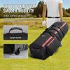 Golf Club Travel Bag Golf Luggage Case Cover with Wheels 1800D Oxford
