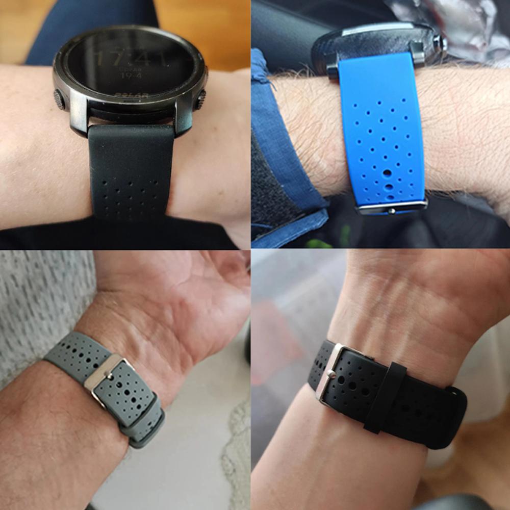 Atmungsaktives Silikonarmband für AMAZFIT BALANCE 2 20mm 22mm Ersatzband für AMAZFIT BIP 6 5 GTS/GTR 2e 3 4 Active2 Sportarmband