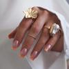 Hochwertige tragbare künstliche Nägel im Mandel-Nude-French-Stil – mittellange und lange Nagelspitzen