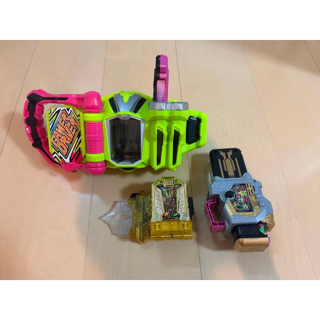 Использованный Kamen Rider Ex-Aid Gamer Driver Hyper Tech & Maximum Mighty X
