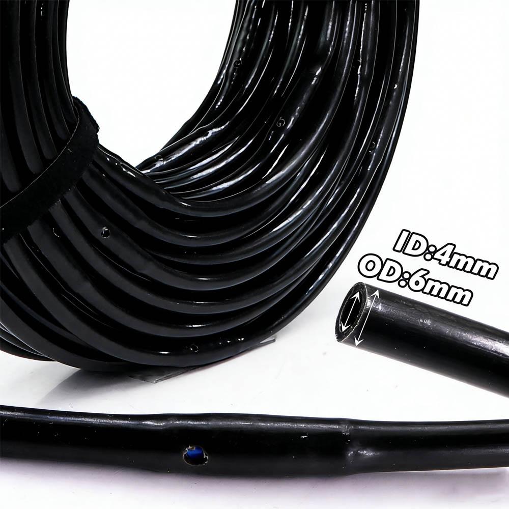 1/4" Spacing 25cm PE Hose Drip Emitter for Garden Greenhouse Lawn Plants Watering Agricultural Farm Irrigation Tubing Dripper