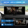 10.26' CarPlay Screen with 4K Dash Cam & 1080P Backup Camera, Supports CarPlay/Android Auto, GPS, Bluetooth